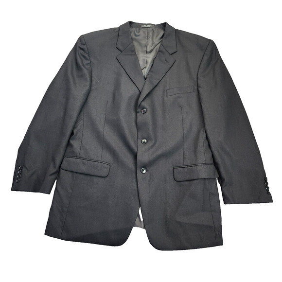 Tommy Hilfiger 100% Wool Suit Set Jacket Size 50 Long, 34 Waist - Picture 2 of 16